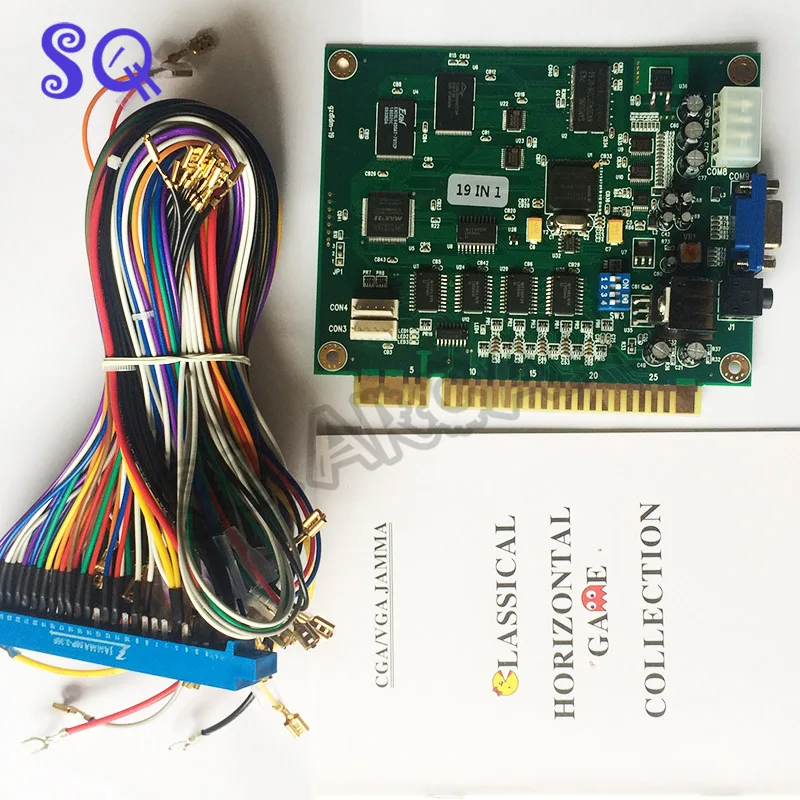 Классические аркадные игры настольные горизонтальные Jamma Multi Game PCB Suppotr CGA VGA с