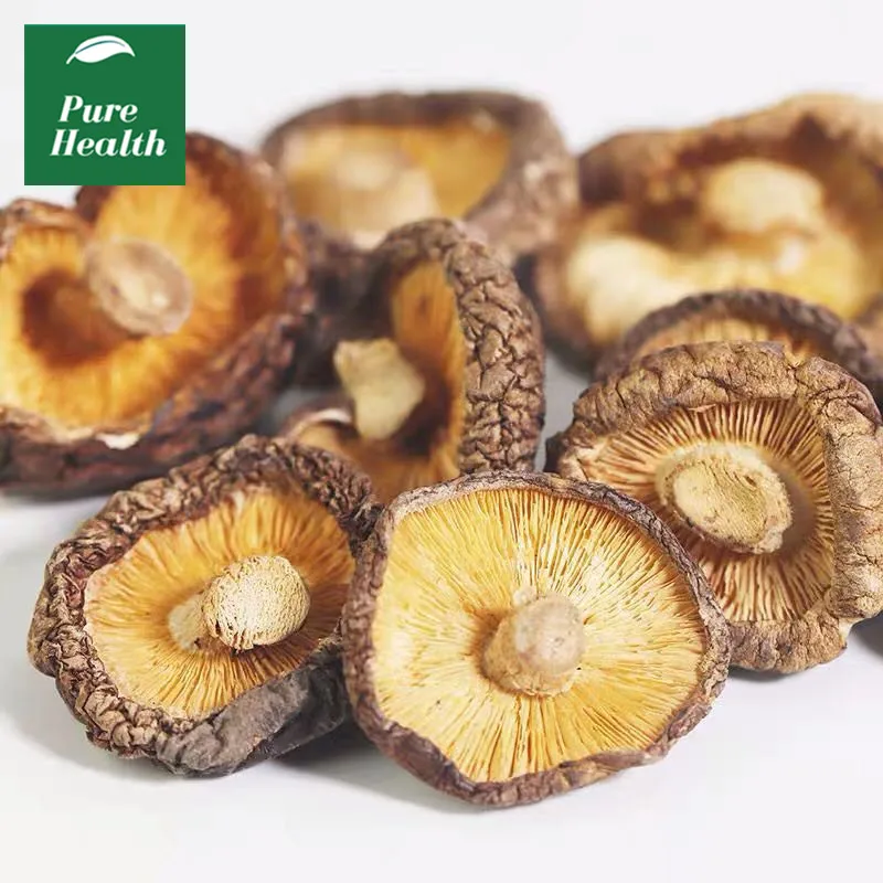 

Dried Shiitake Mushrooms Wooden Organic Kitchen Food Natural Fungus