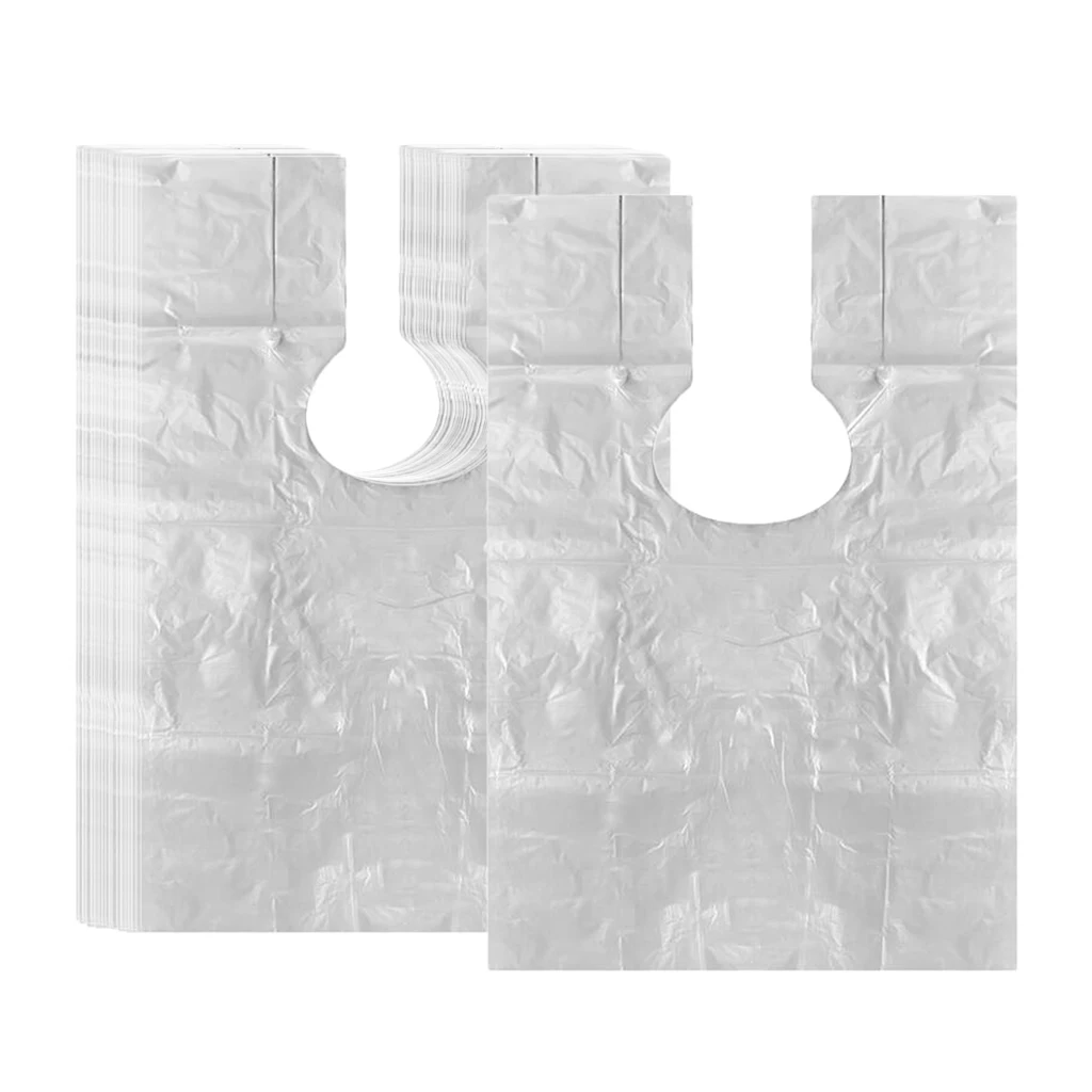 

100 штук Водонепроницаемый одноразовых парикмахерских Накидки подушечки для умывания шампунь шарф для женщин