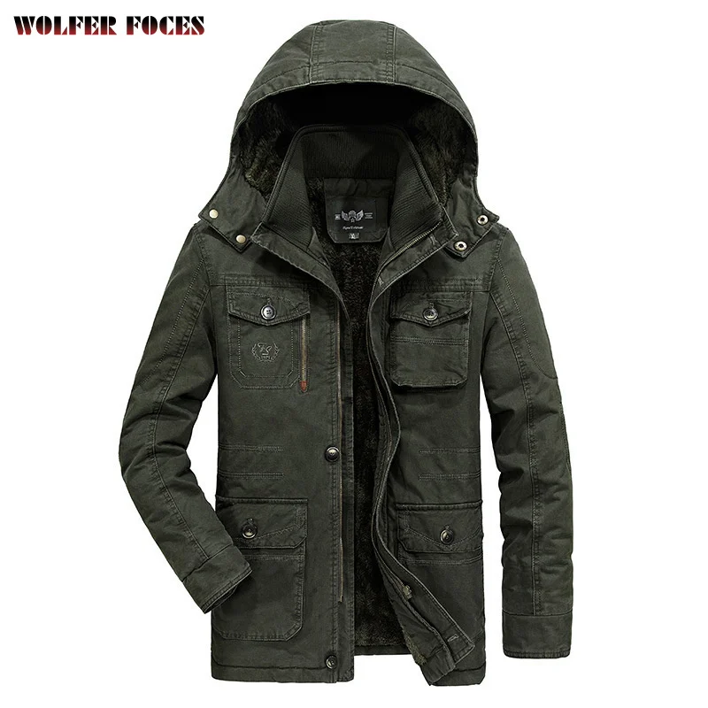 Мужская одежда, военная тактическая куртка 2022windbreak, индивидуальные пальто большого размера, зимняя теплая плюшевая куртка-бомбер для кемпинга, роскошная куртка