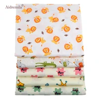 cartoon series printed twill cotton fabric patchwork tissue tela cloth sewingquilting diy material set for babychilds kids