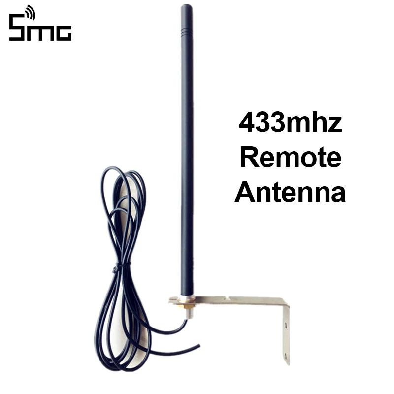 

Remote Control Antenna 433Mhz Gate Garage Radio Signal Booster Wireless Repeater,433.92mhz Gate Control Antenna