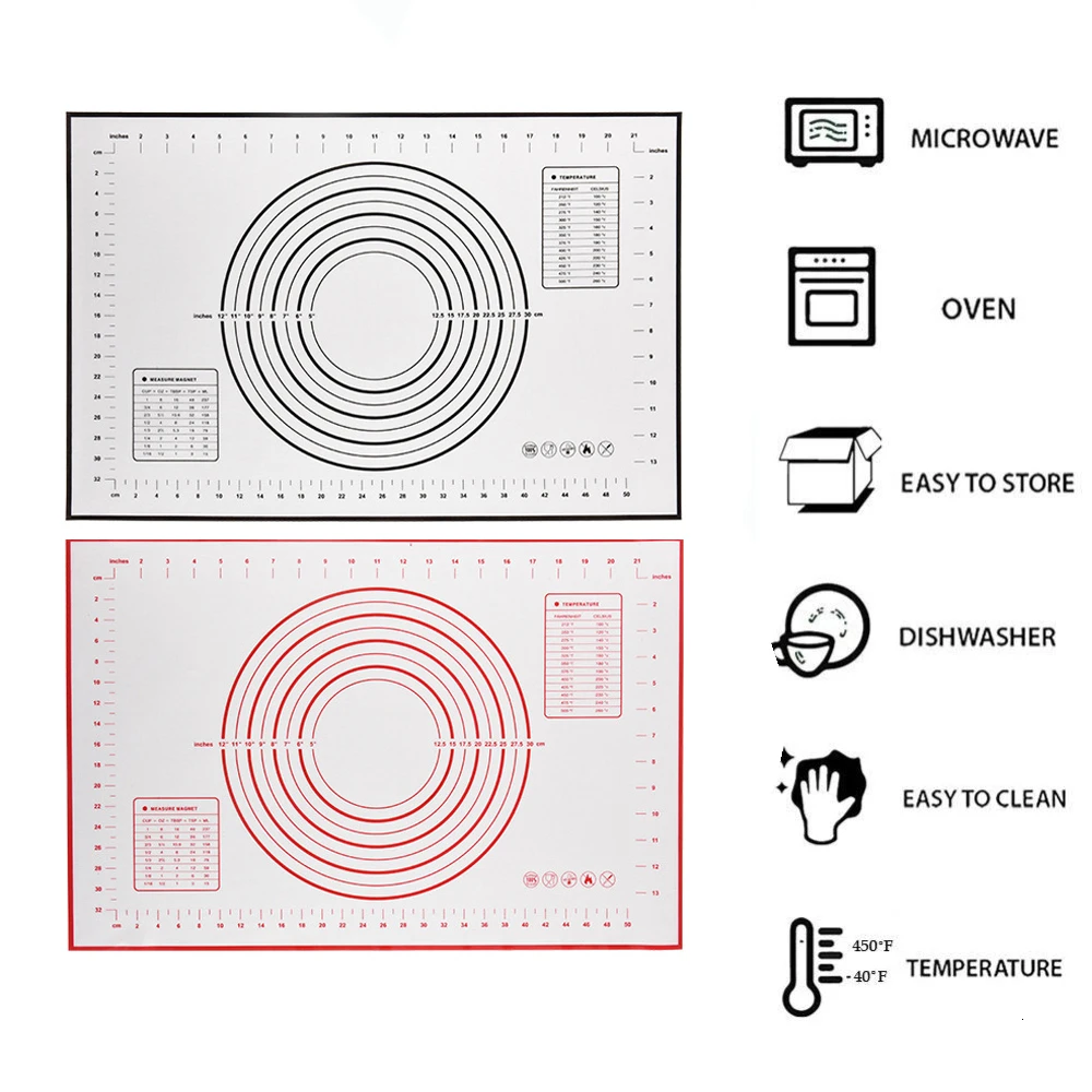 Силиконовый антипригарный коврик для выпечки термостойкая Кондитерская