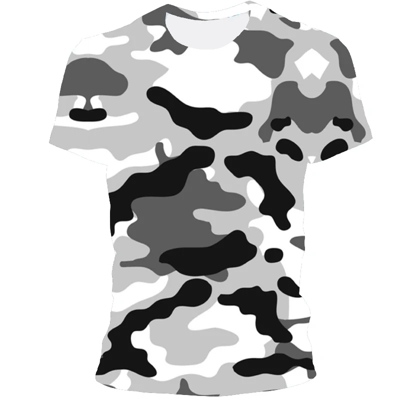 

New 3D Sports T-Shirt, 3D Printing Camouflage Sports T-Shirt Men And Women Summer Fashion Breathable Loose Top100-6XL