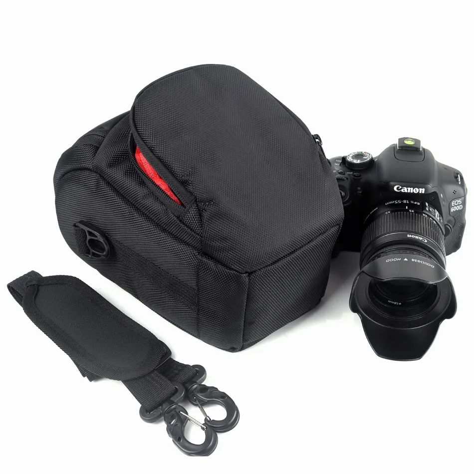 Сумка для DSLR-камеры Canon Nikon чехол Sony Fujifilm Panasonic Olympus фотография объектива серый