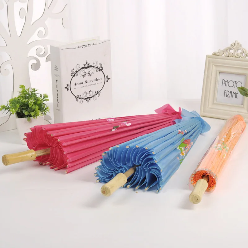 Масляный бумажный зонт в китайском классическом стиле ручная работа