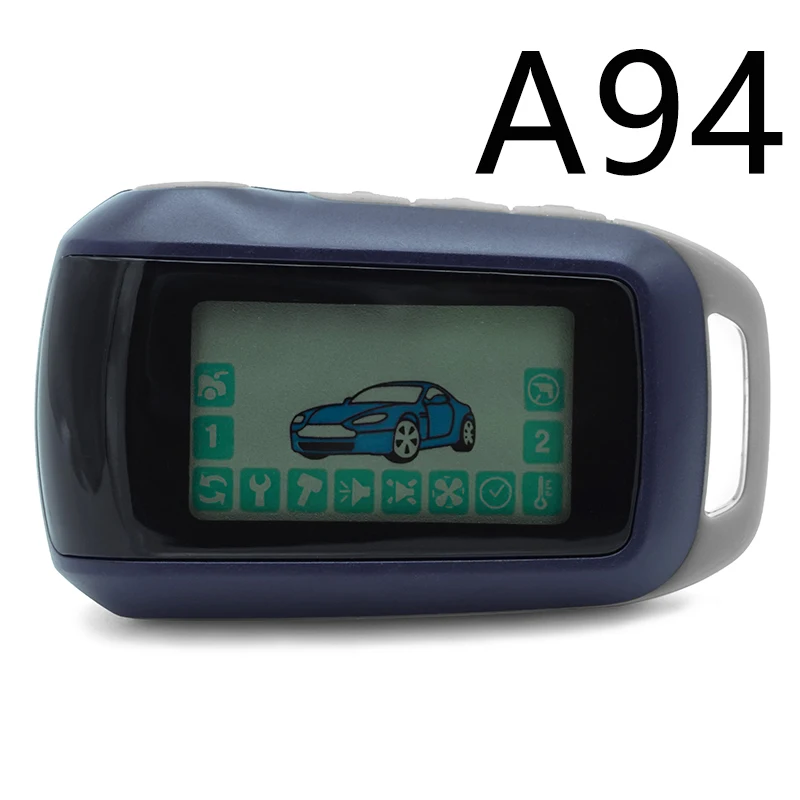 A94 брелок для русской версии 2 Автомобильный пульт дистанционного управления ЖК