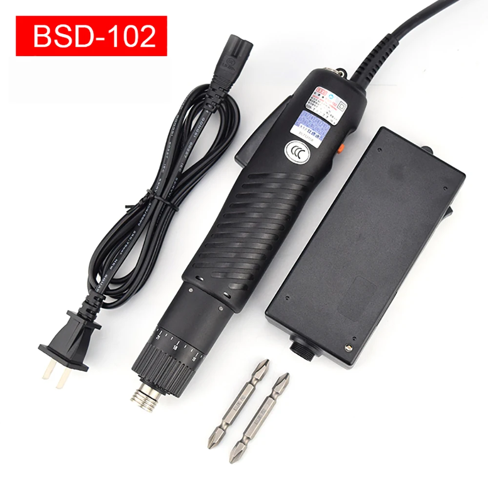 

220V Industrial Electric Screwdriver Semi-automatic Electric Plug-in Screw Driver Adjustable Torque/Speed/Direction