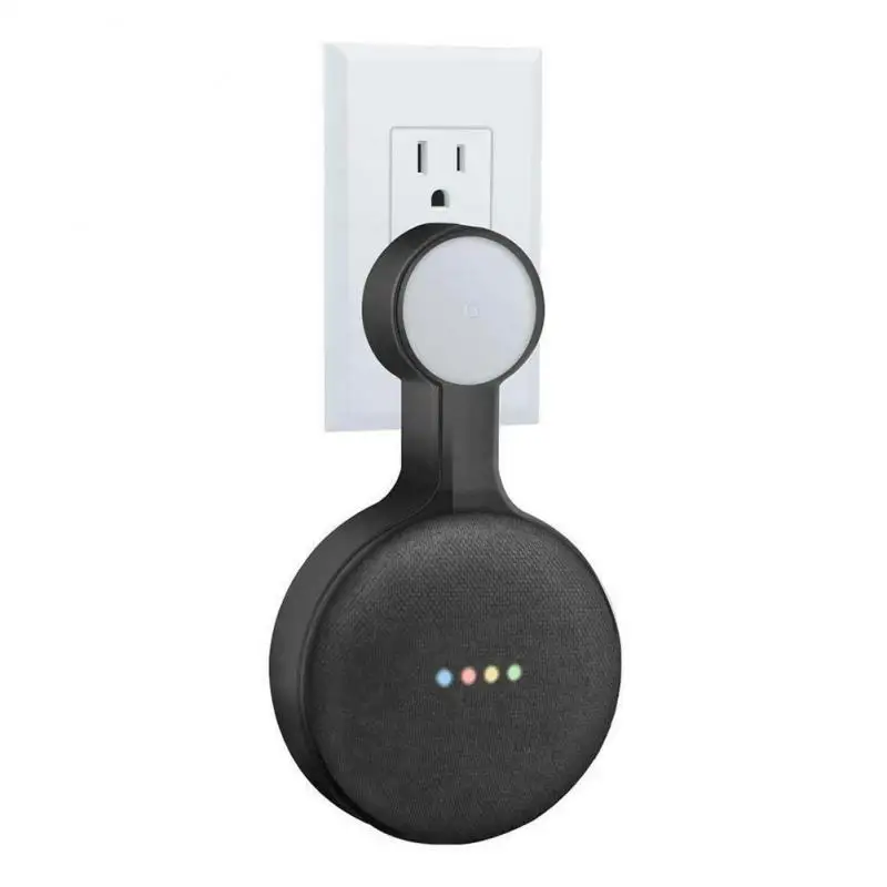 Держатель для Google Home Mini для крепления на стену (Outlet Wall Mount Stand Hanger Holder Portable Durable Smart For Google Home Mini Voice Assistant on)