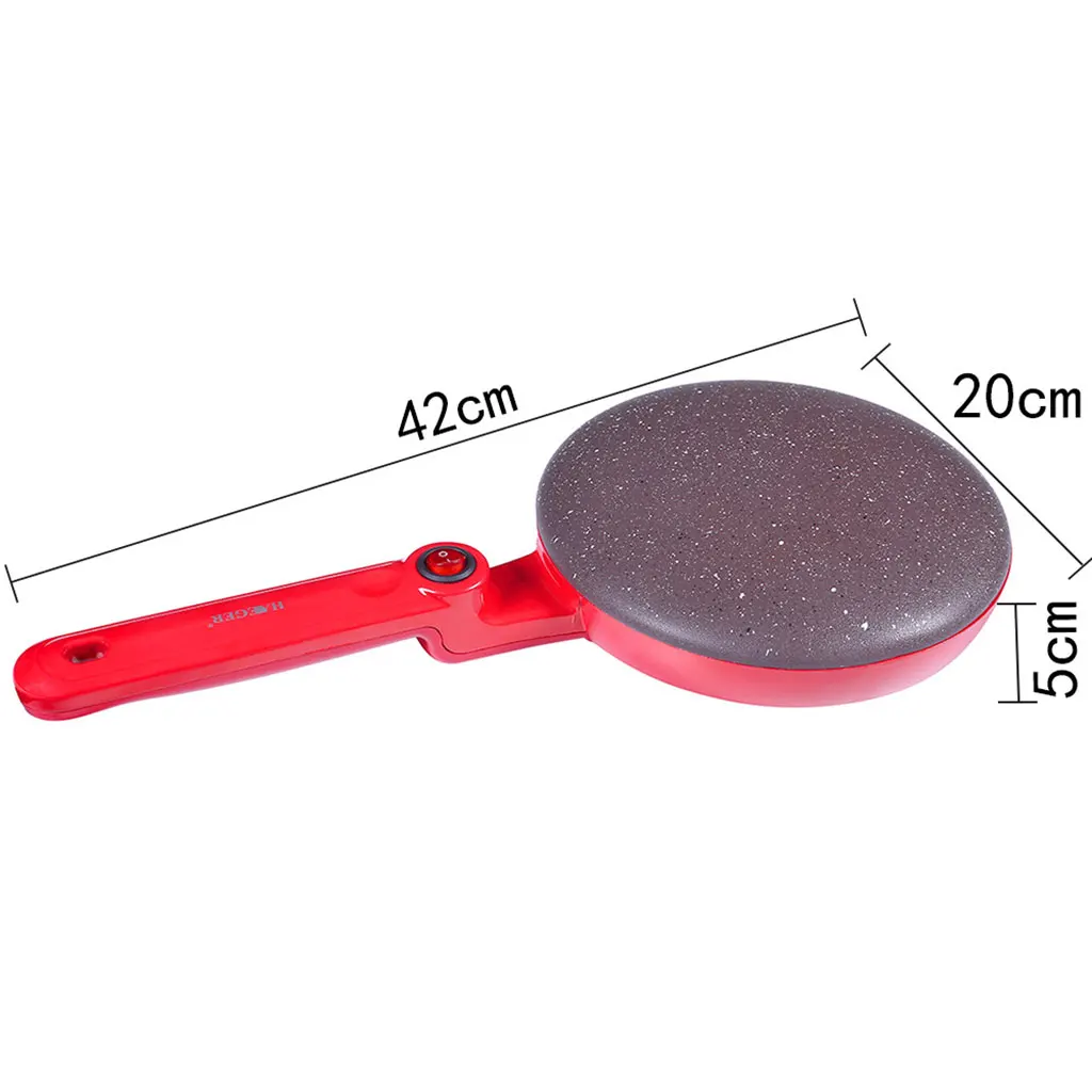 Pizza Machine Spring Cake Crepe Maker Hunchun Roll Skin Home Pancake Pot Electric Baking Pan | Бытовая техника