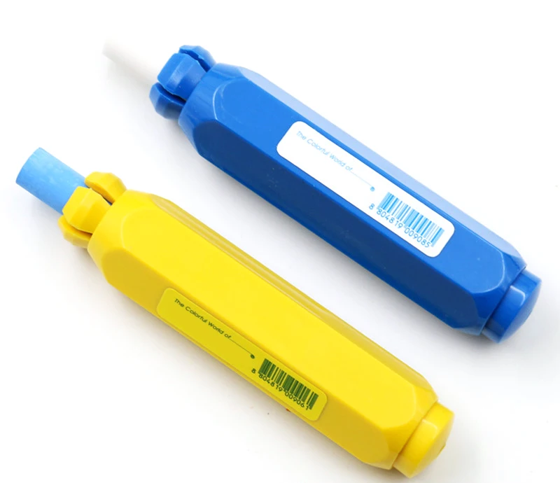 

1pc Chalk Holder With Magnetic Clean Chalk Extender Double Spring Auto-Adjust Chalk Clip Teacher Classroom School Supplies