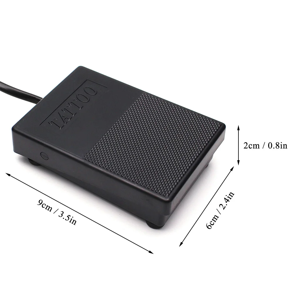 New Footswitch Controller Foot Switch Pedal Control Tattoo Power Supply Digital for Machines Supplies | Красота и здоровье