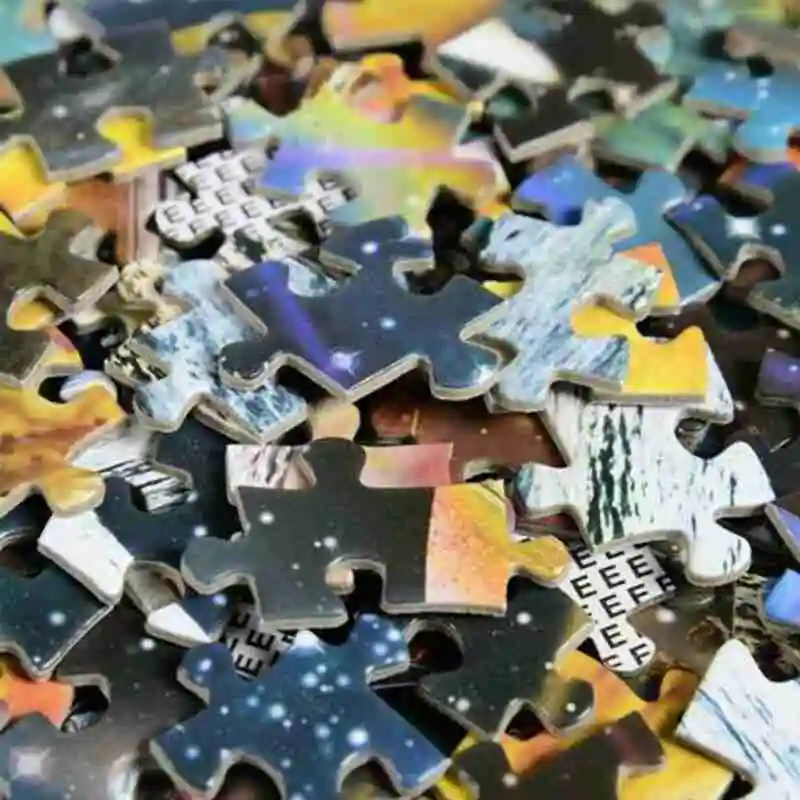 

The Universe Space Scenery Jigsaw Puzzles 1000 Pieces For Kids Toys Educational Adults Puzzles Puzzles Decompression Manual V7K7