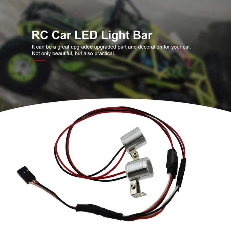 

RC Model Car Light Y-line Metal Spotlight Searchlight RC Car For 1/10 1/8 Model Toys RC Car X3J3