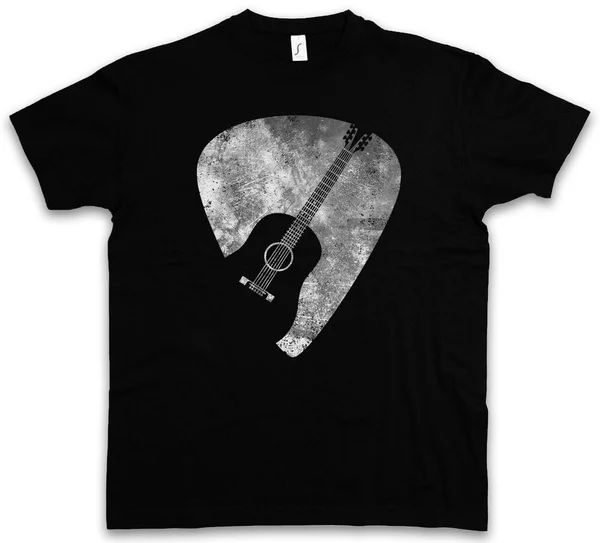 

PLECTRUM T-SHIRT pick quill Rock flatpick Guitar Musican Music Metal Band Roll