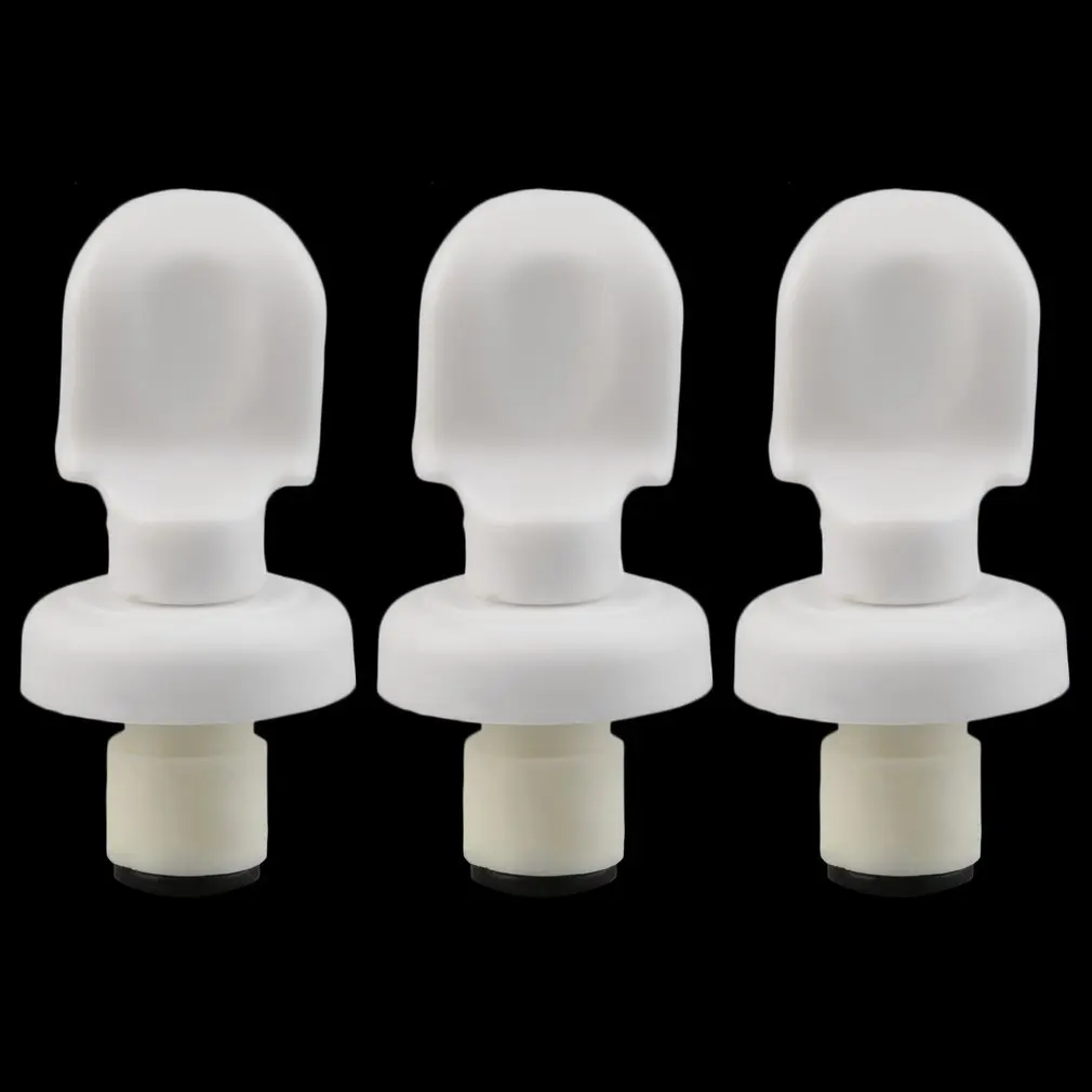 3 шт многоразовые крышки для бутылок вакуумная герметичная пробка