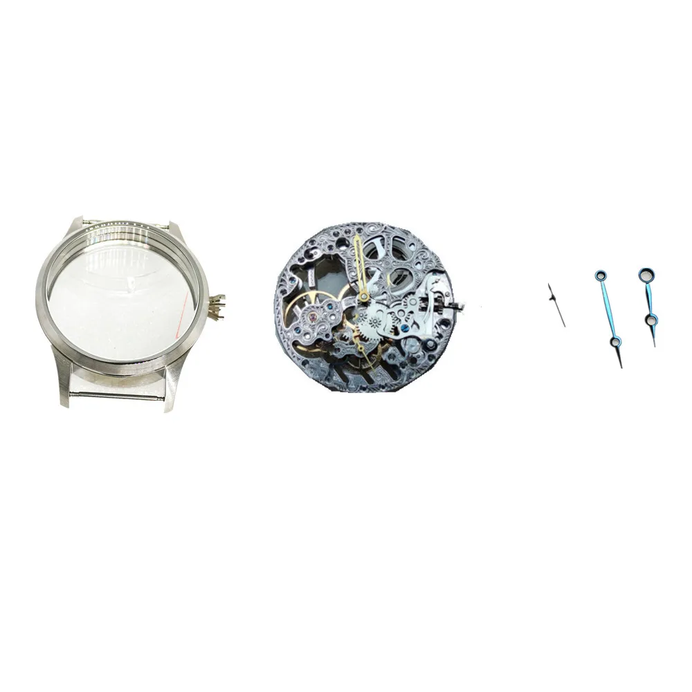 

Custom men's watch ST3620 manual movement 42mm diameter case without belt