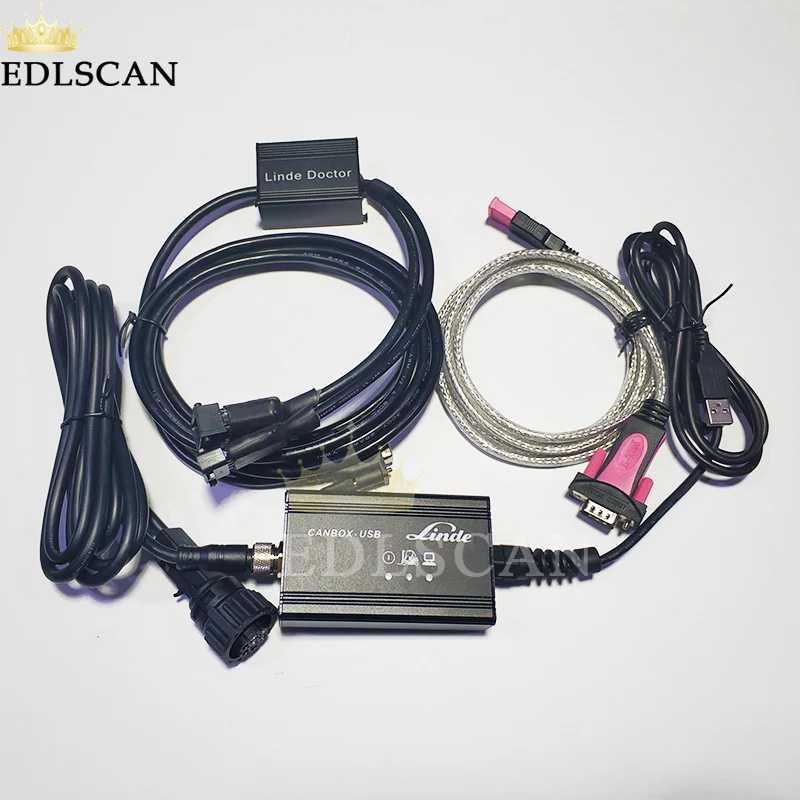 Linde Doctor Интерфейс с Canbox диагностический инструмент для вилочный погрузчик кабель