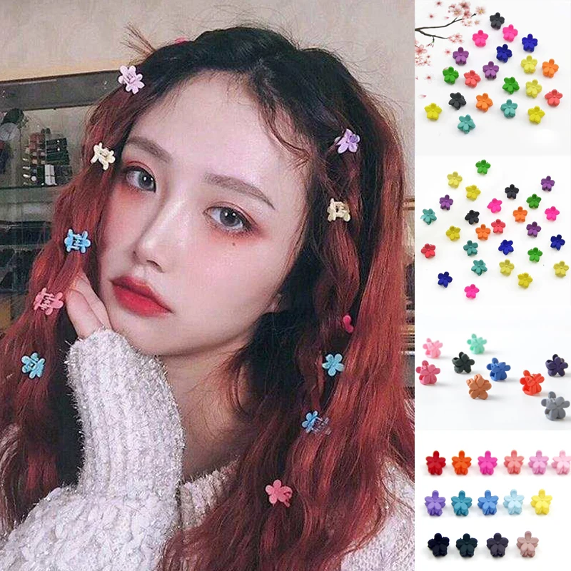 2 шт./лот оптовая продажа маленькие заколки для волос с цветами маленьких девочек