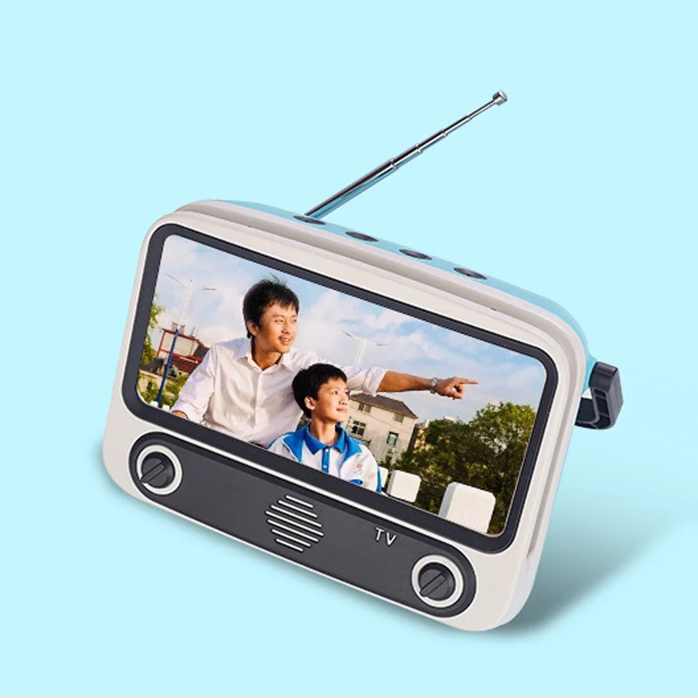 Мини Bluetooth-Колонка в стиле ретро портативная беспроводная звуковая коробка