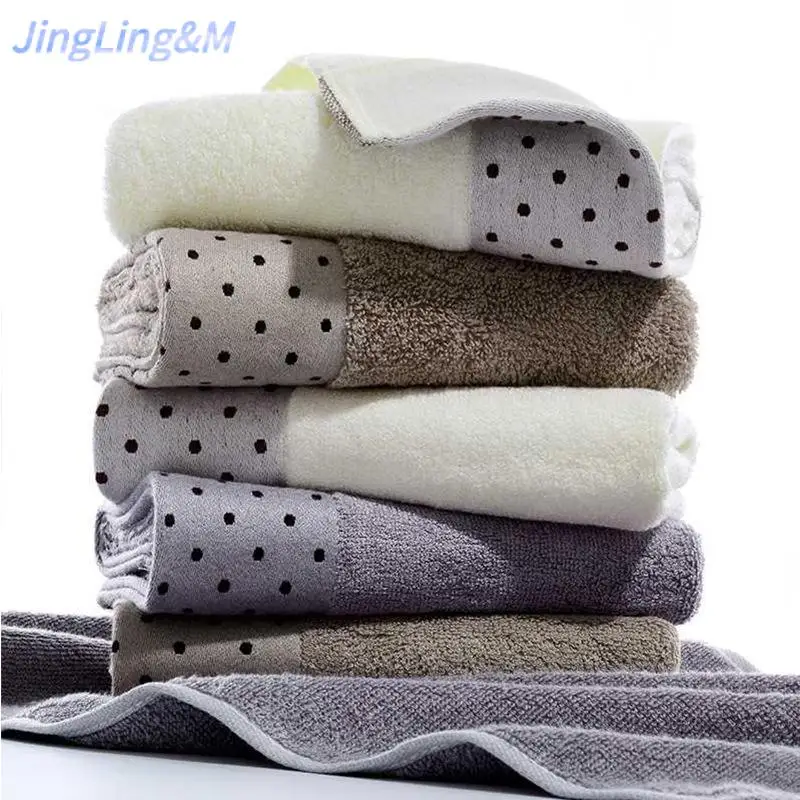 Высококачественное полотенце из бамбукового махрового полотна, плотное, мягкое и впитывающее, для взрослых, домашнего использования, для лица, подходит для дома, гостиницы, подарка, 33x75 см.