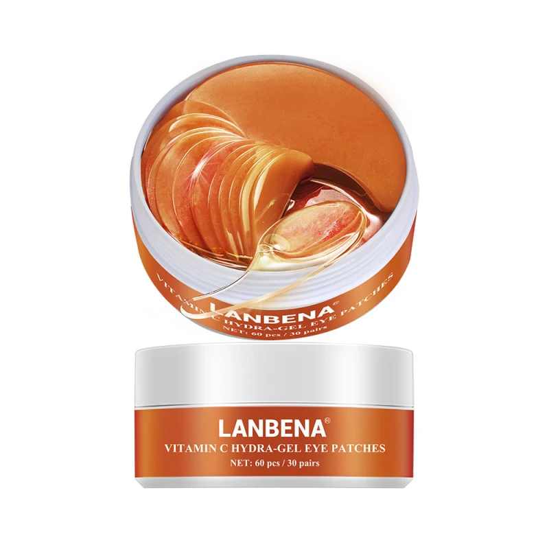 Патчи для глаз LANBENA коллагеновые с гиалуроновой кислотой увлажняющий