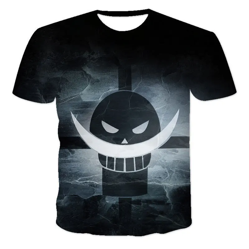 

Wang Haipii Anime2021Spring And Summer New Boys And Girls 3DPattern Short-Sleeved T-Shirt O-Neck Teenager Hip-Hop Cartoon 4T-14T