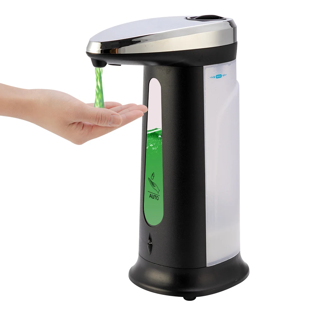 

Touchless Liquid Soap Dispenser Smart Sensor Hands-Free Automatic Soap Dispenser Pump For Bathroom Kitchen 400ML