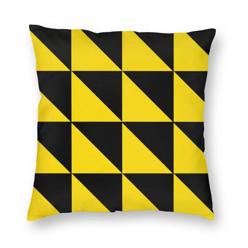 Новая стильная желтая Геометрическая наволочка декоративная подушка для дивана