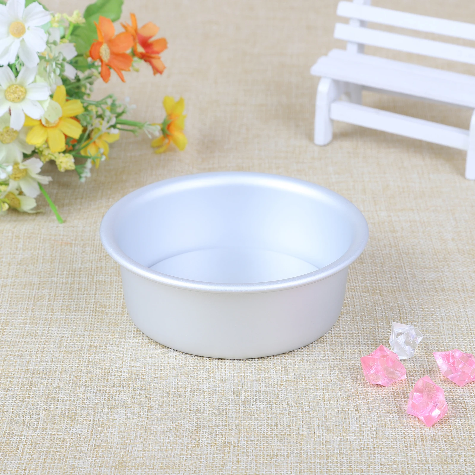 Круглая форма для торта различных размеров сплав кекс пудинг сделай сам съемный