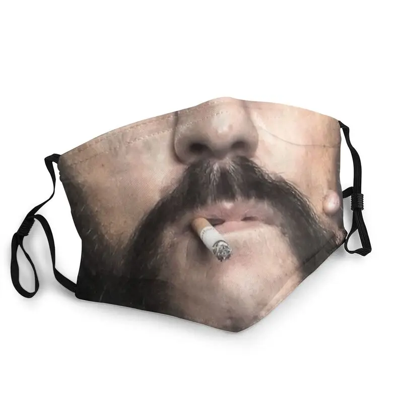 

Lemmy Lemy Breathable Unisex Mouth Face Mask Beard Cigar Anti Dust Haze Protection Cover Respirator Muffle