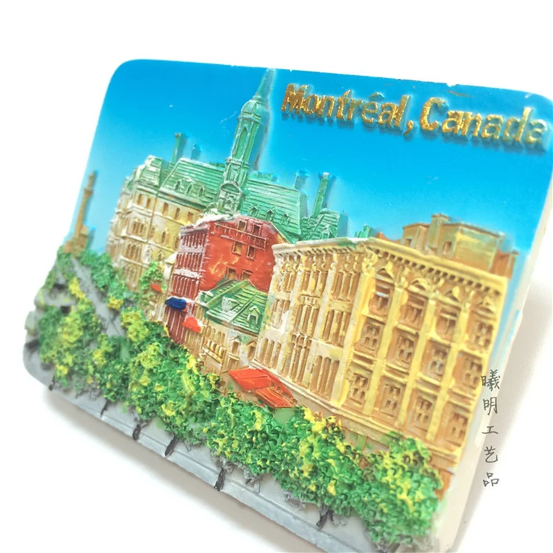 Магнит на холодильник ручной работы из смолы тайский корейский немецкий Венский