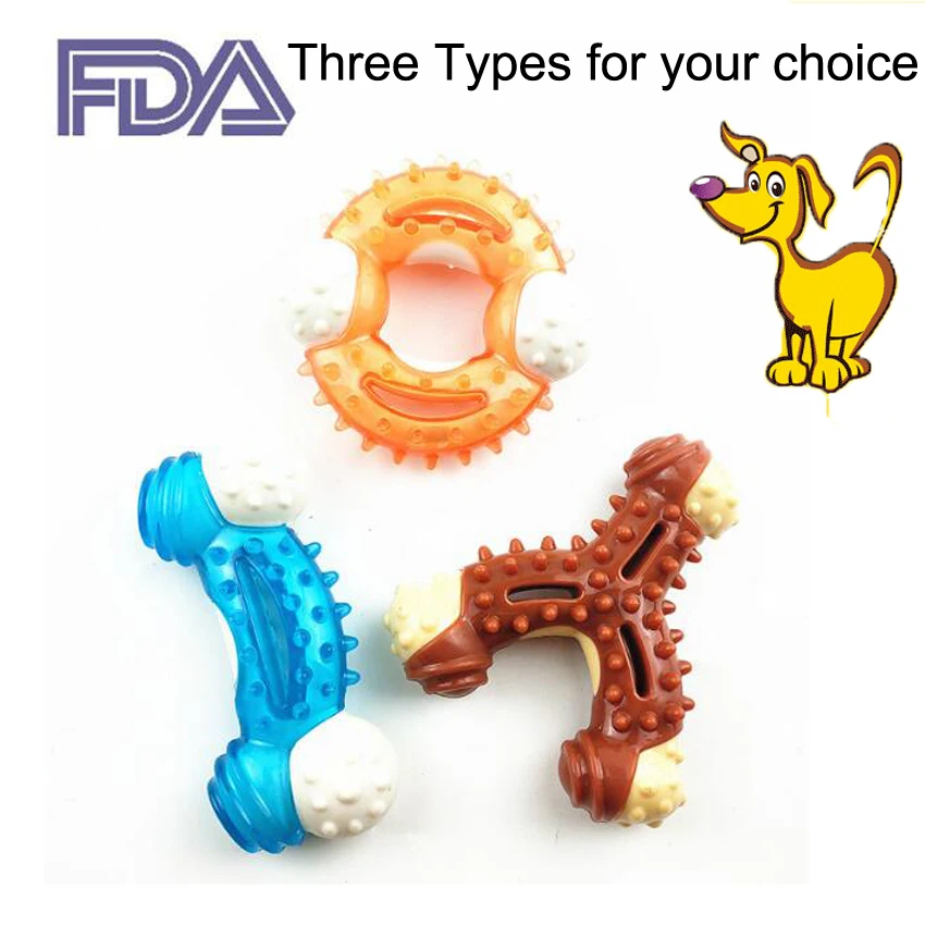 

Pet Dog TPR Nylon Milk Flavor Molar Stick Bite Resistant Chew Teeth Cleaning Toy Brush Bad Breath Tartar Teeth Tool