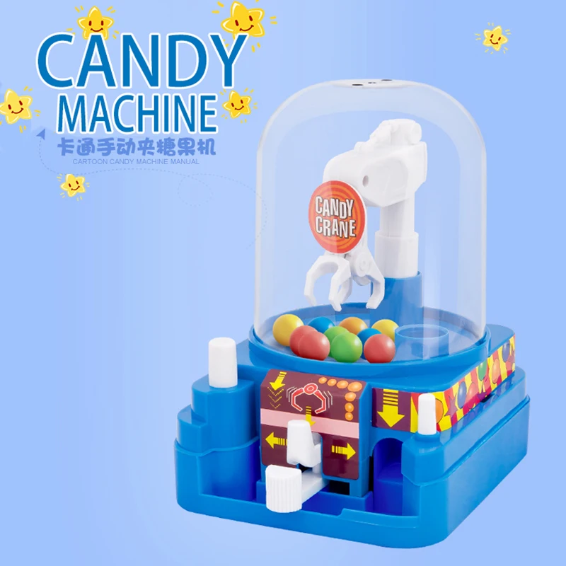 

Детская мини-Ручная машина с зажимом для конфет, мяч, интерактивная игра, развивающая игрушка, детские настольные игрушки