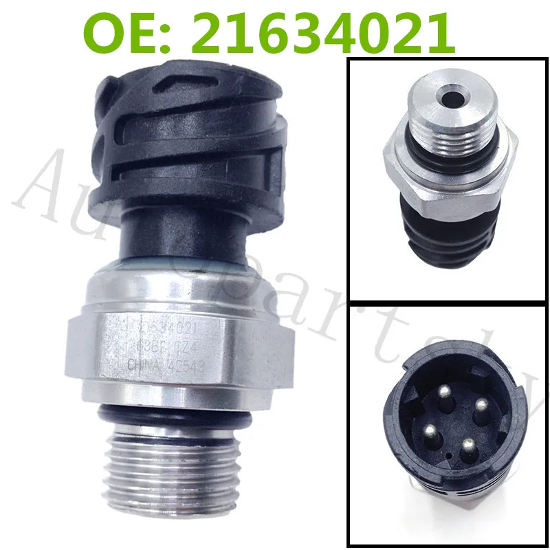 

Fuel Oil Pressure Sensor Switch Sender Transducer For Volvo Penat Truck Diesel D12 D13 FH 21634021 21634019 21634024 20898038