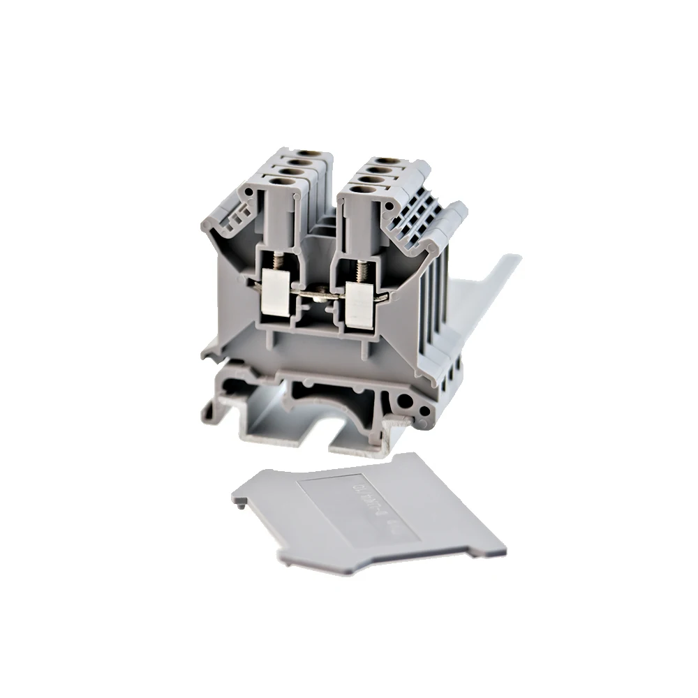 

1pc End Cover D-UK4/10 for UK 3N UK5N UK6N UK10N UIK16 UK25 Terminal Block Accessories End Plate Din Rail Terminal Block End Cap