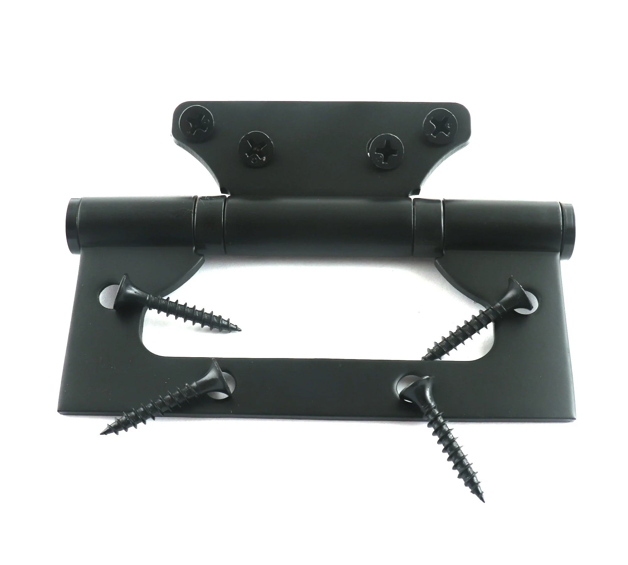 

Door Hinge Black Stainless Steel with Screws Bearing Mute Door Cabinet Closet Windows Box Kitchen Furniture Hardware Accessories