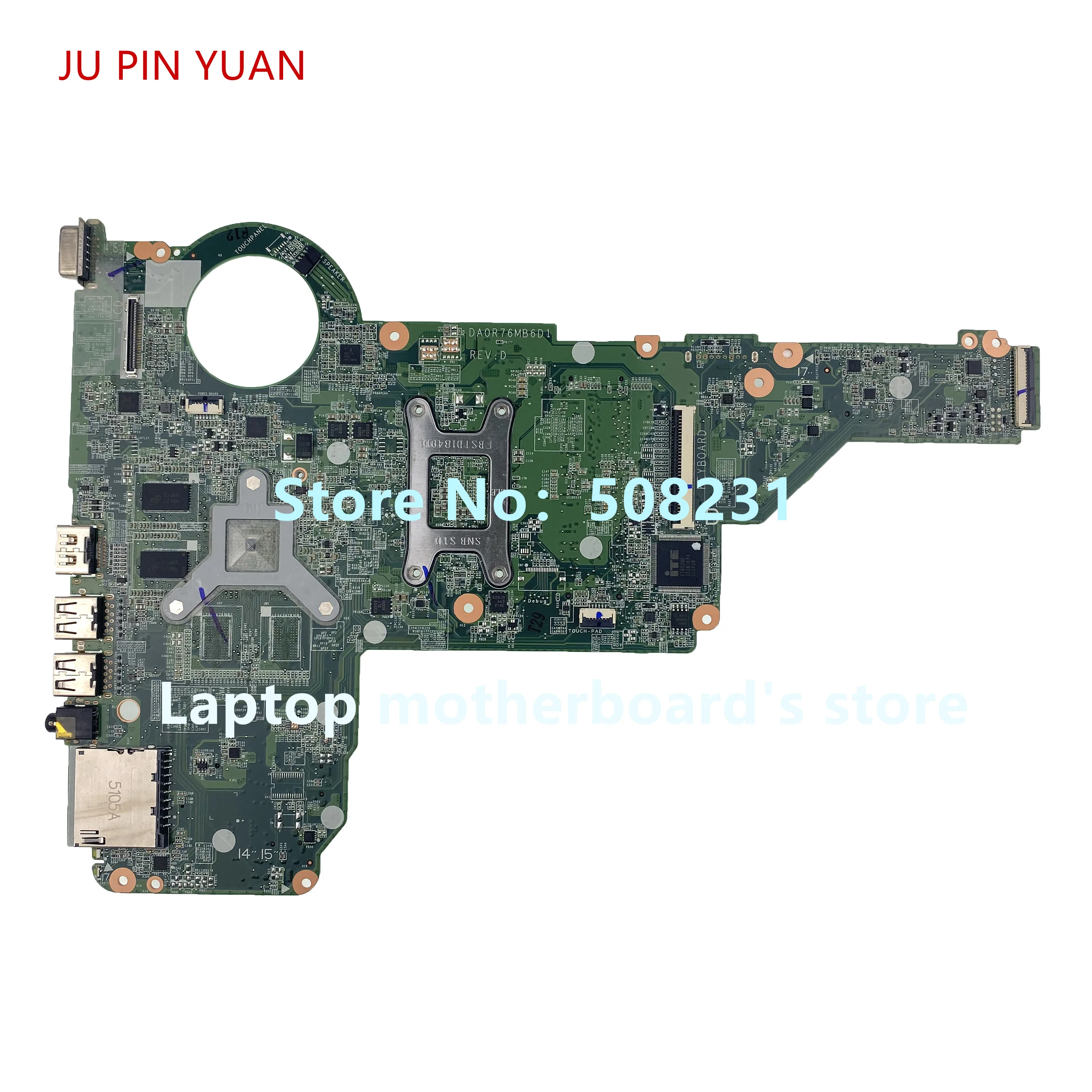 

JU PIN YUAN For HP PAVILION 17Z-E000 17-E 17Z 15-E Laptop motherboard 726634-001 726634-501 100% fully Tested