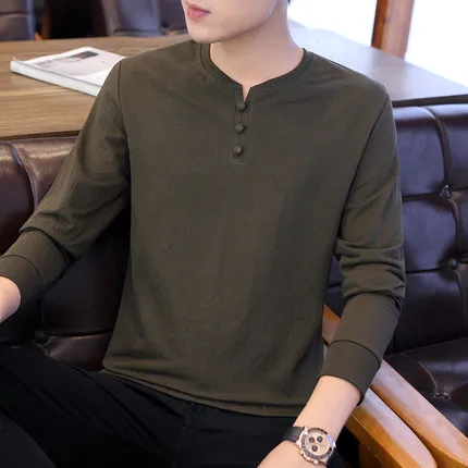 

2020 autumn and winter new men's fashion simple compassionate 696