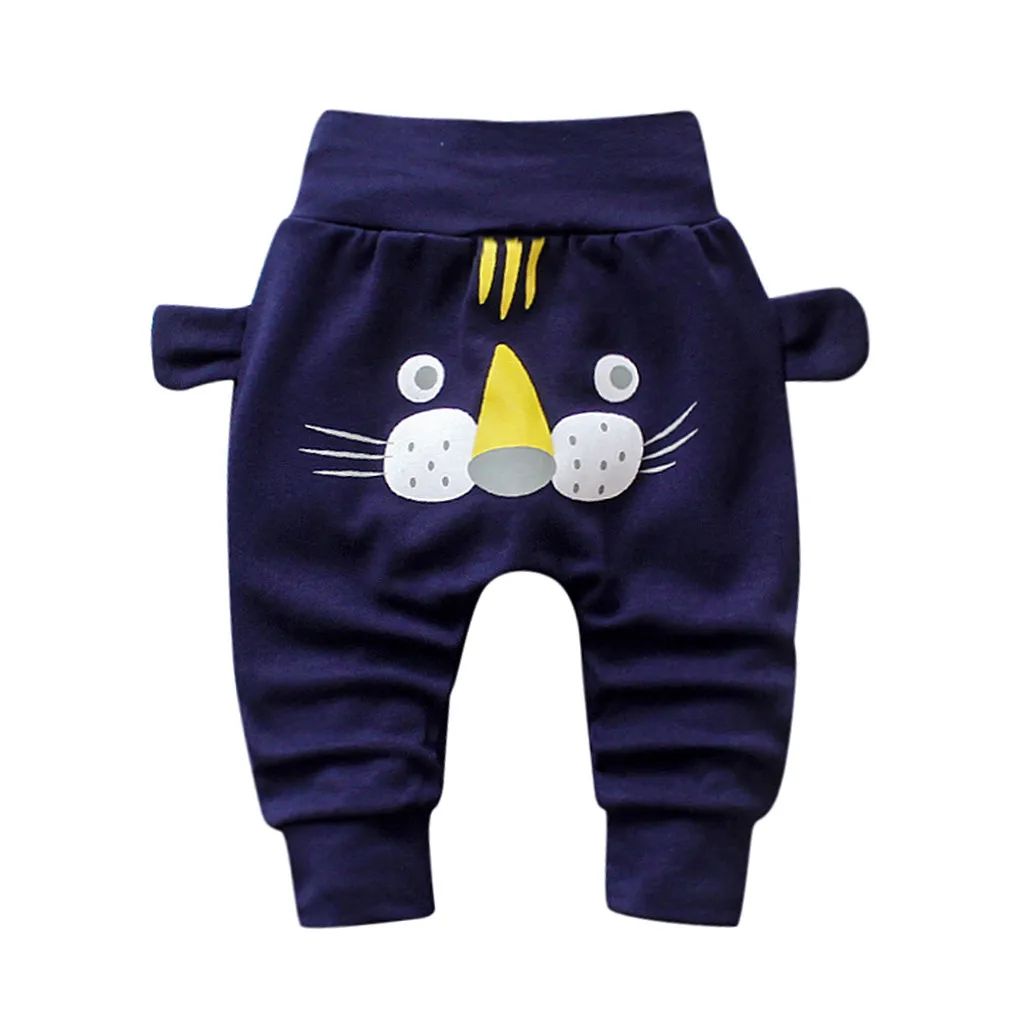 Для мальчиков младенцев девочек с принтом персонажей мультфильмов Pantd для Одежда