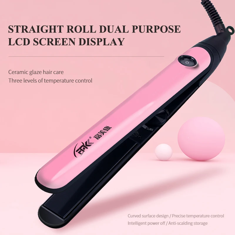 

Flat Iron Professional Hair Straightener Styler Wave Formers Hair Curler Tourmaline Ceramic Electric Hair Curling Iron
