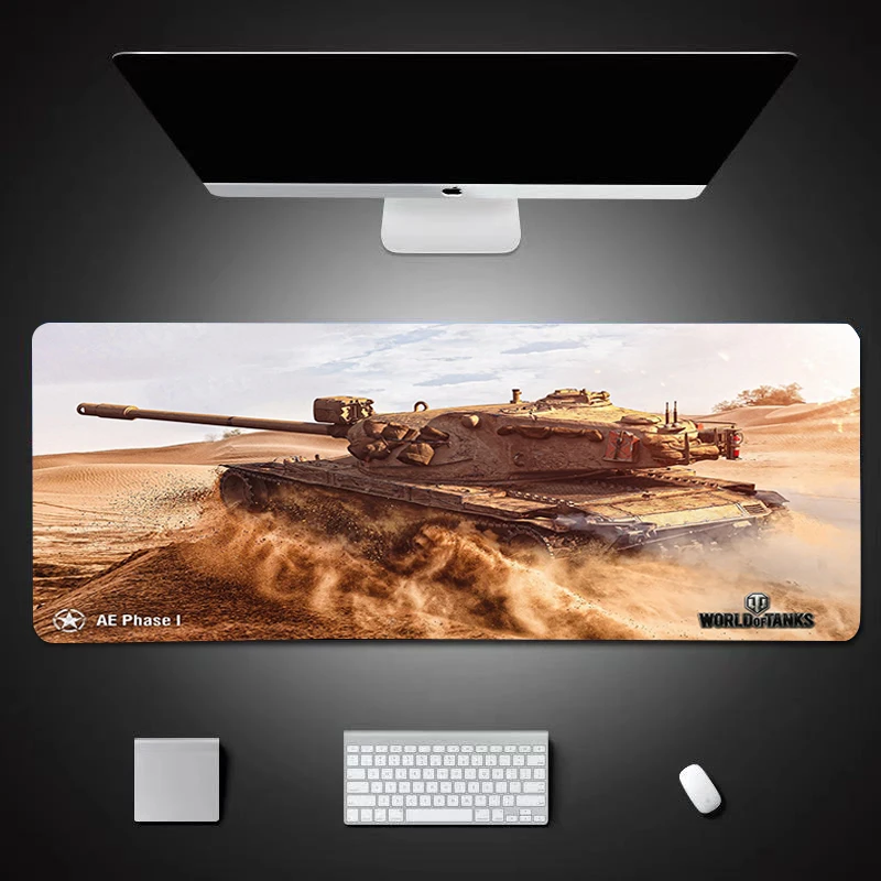 

World tank war 30x90 Mouse Pad Gamer Large Mouse Mat Soft Durable Keyboard Mousepad Computer Desk Mat