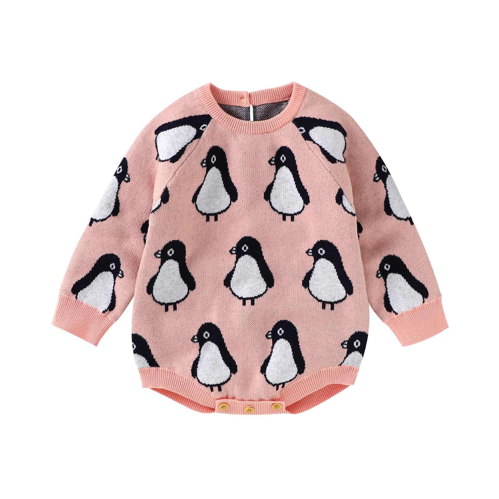 

Newborn Baby Bodysuits Long Sleeve 100%Cotton Knitted Infant Bebes Boys Girls Jumpsuit Onesie Autumn Winter Toddler Kids Clothes