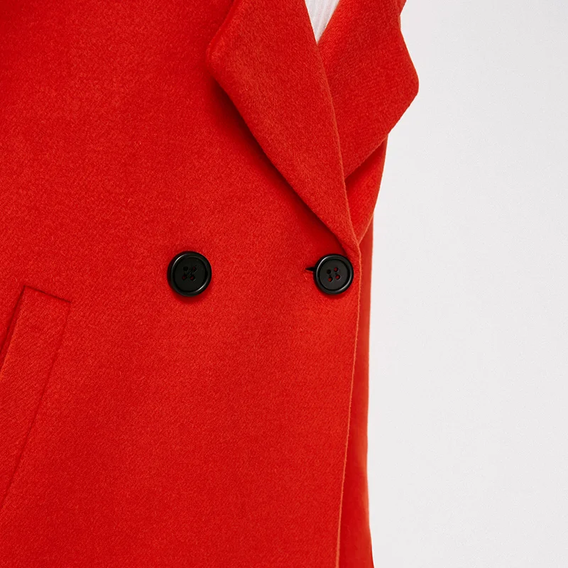 Vero Moda женское двубортное пальто с лацканами | 318327529