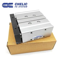 pneumatic cylinder tb16x125 chelic tb16125 tb series twin guide cylinder