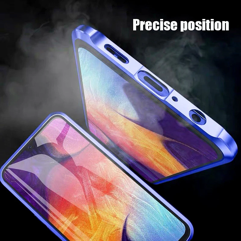 Металлический магнитный адсорбционный чехол для Xiaomi Mi 11 12T Pro Lite Ultra Redmi Note 10 9S 9T 9 9A