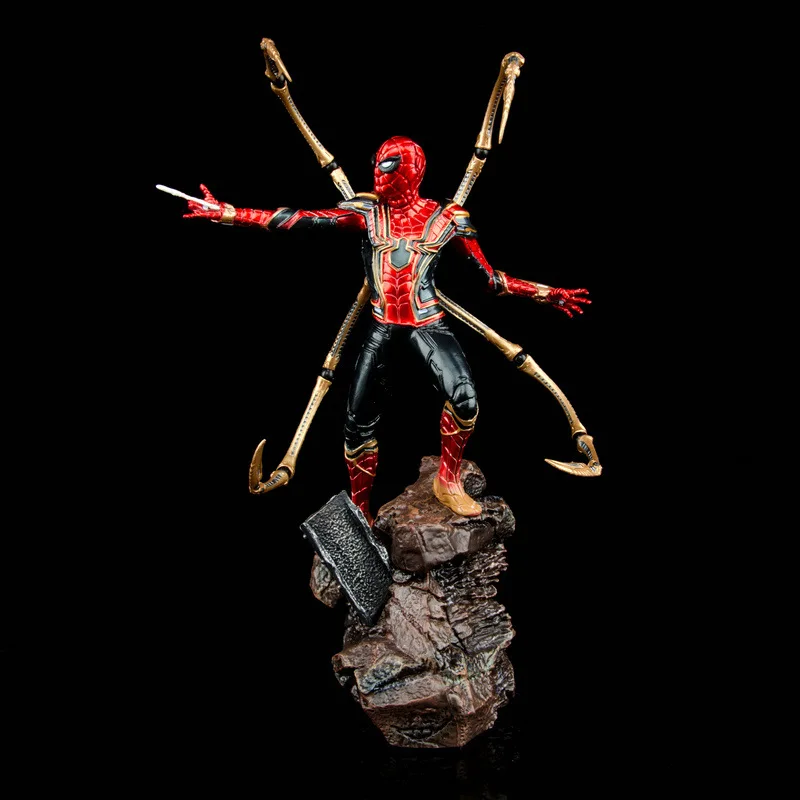 Marvel Avengers Iron Spiderman 1/10 scale PVC figure statue spiderman action collectible model toy 23cm | Игрушки и хобби