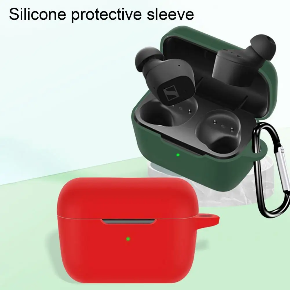

Чехол для наушников противоударный мягкий силиконовый Bluetooth-совместимый наушник защитный рукав CX True Wireless