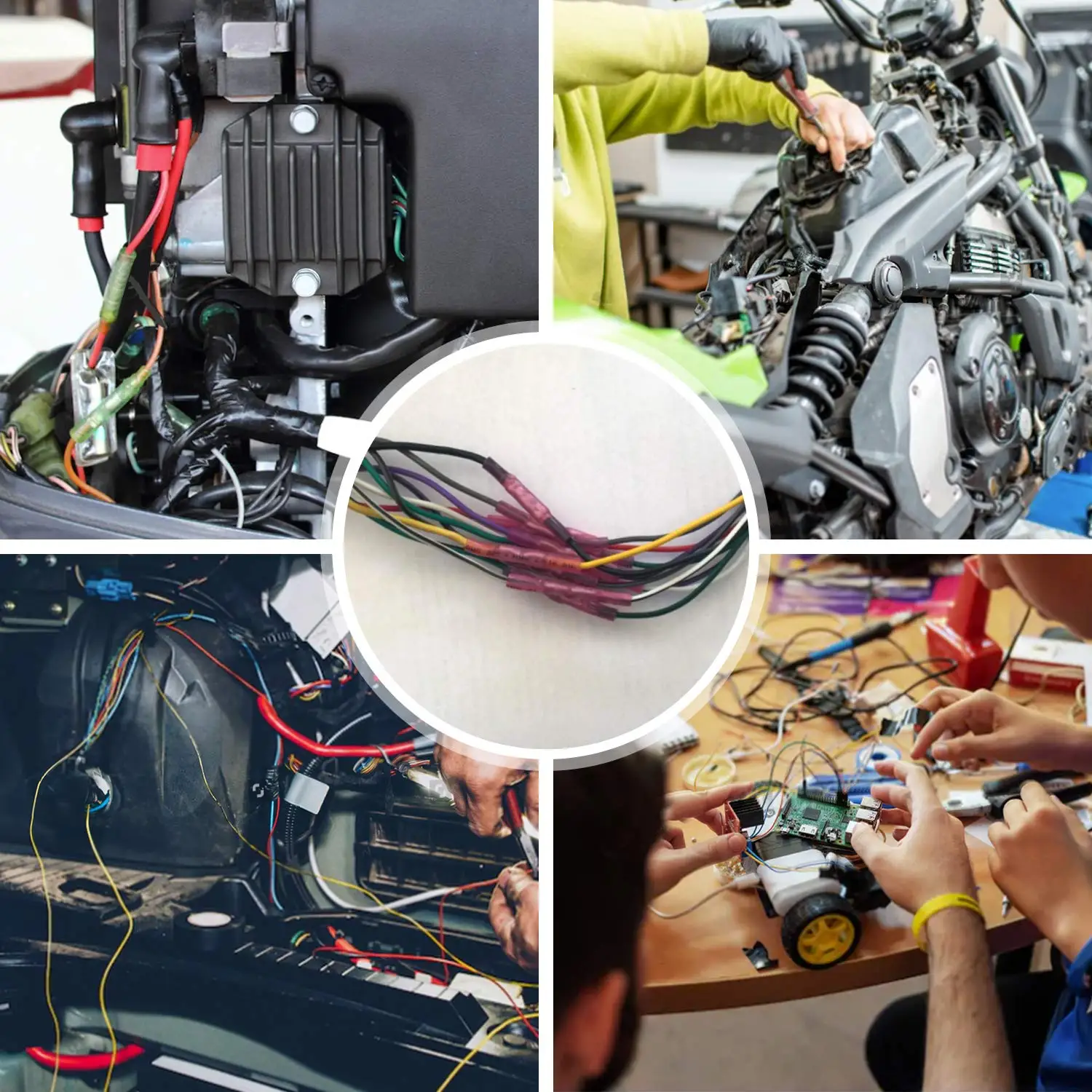 583 шт. термоусадочные стыковые соединители для припоя|Терминалы| |