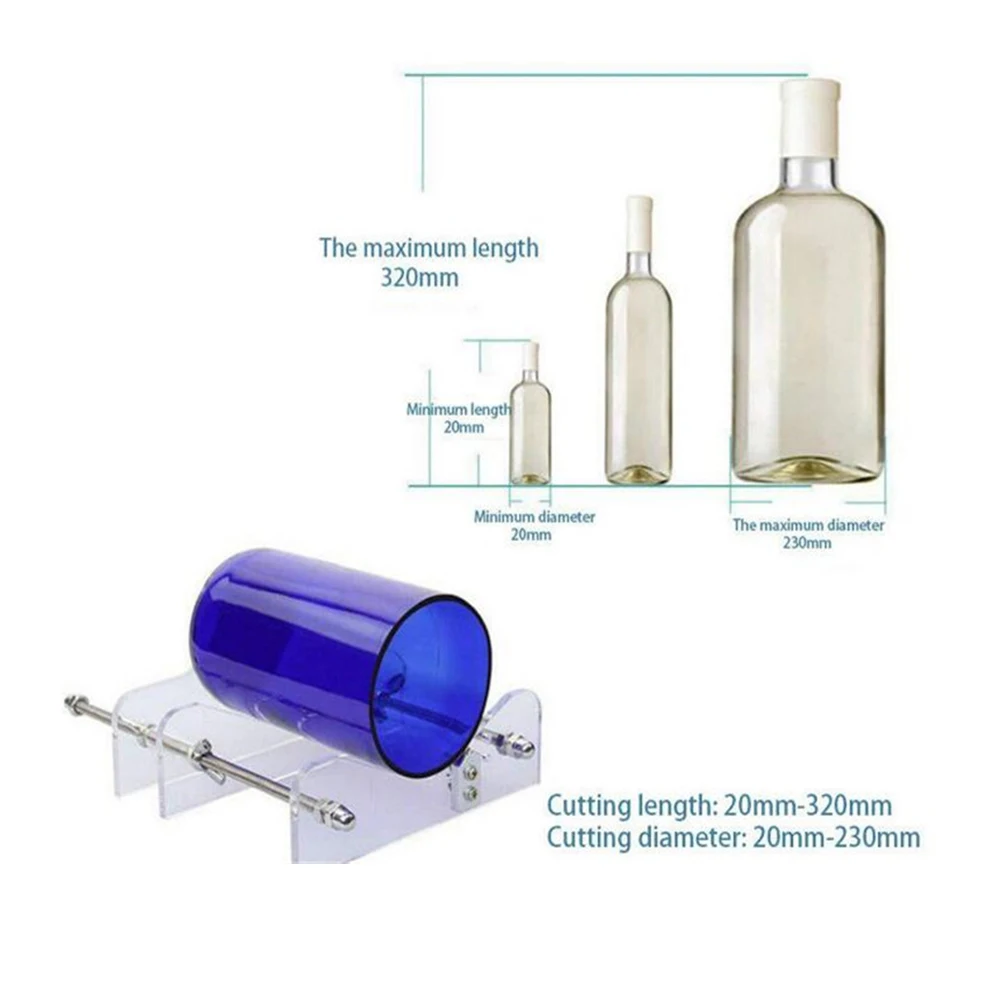 Инструмент для резки стекла профессиональный инструмент бутылок резак